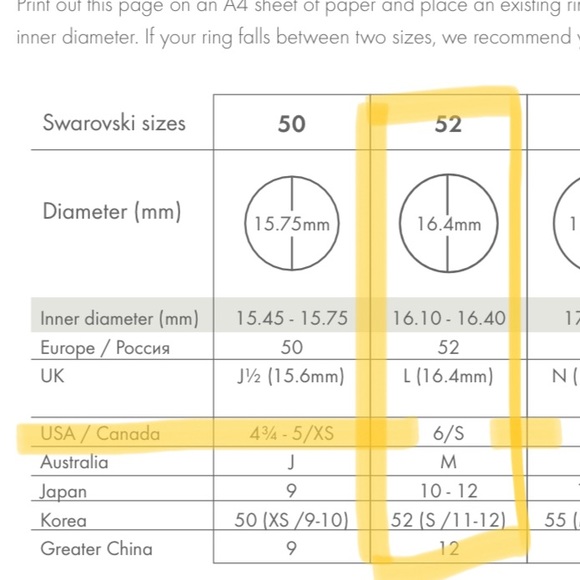 (Final sale) 🔥 Swarovski ring [available until 7/20] - Picture 7 of 7